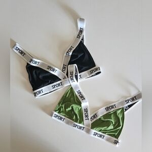 NWOT Pntutb 2-Pack Bralettes